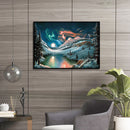Snow Landscape Diamond Painting 5D DIY Drill Point Craft Diamond Embroidery
