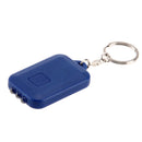 Portable Solar 3 LED Light Keychain Key Ring Outdoor Emergency Torch Flashl