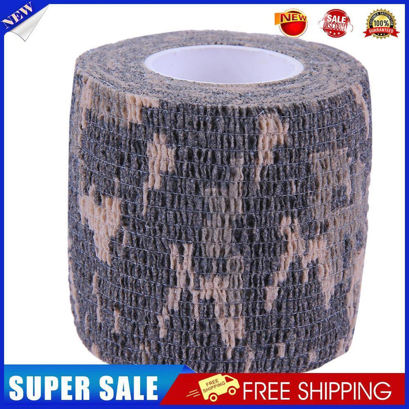 ACU Camouflage Aid Medical Self-Adhesive Elastic Bandage Gauze Tape