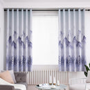 Polyester Landscape Printing Living Room Window Blinds Bedroom Blackout Curta
