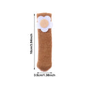 Knitted Chair Socks Furniture Feet Cover Furniture Socks Pads Chair Leg Caps