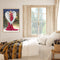 Angel in Red Dress Oil Paint By Numbers DIY Handpainted on Canvas Wall Arts
