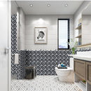 Retro Floor Tiles Wall Stickers Self-adhesive Decals for Kitchen (MSC066) Newly
