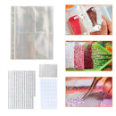 Diamond Painting Storage Book Kits (Loose Leaf+Self Sealing Bag+Stickers) Newly