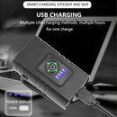 2xT6 Bicycle Light LED Cycling USB Rechargeable 800LM Front Taillight Set Newly