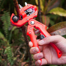 liujuan Professional Finishing Tool Set, Scissors with 4 Interchangeable Kli
