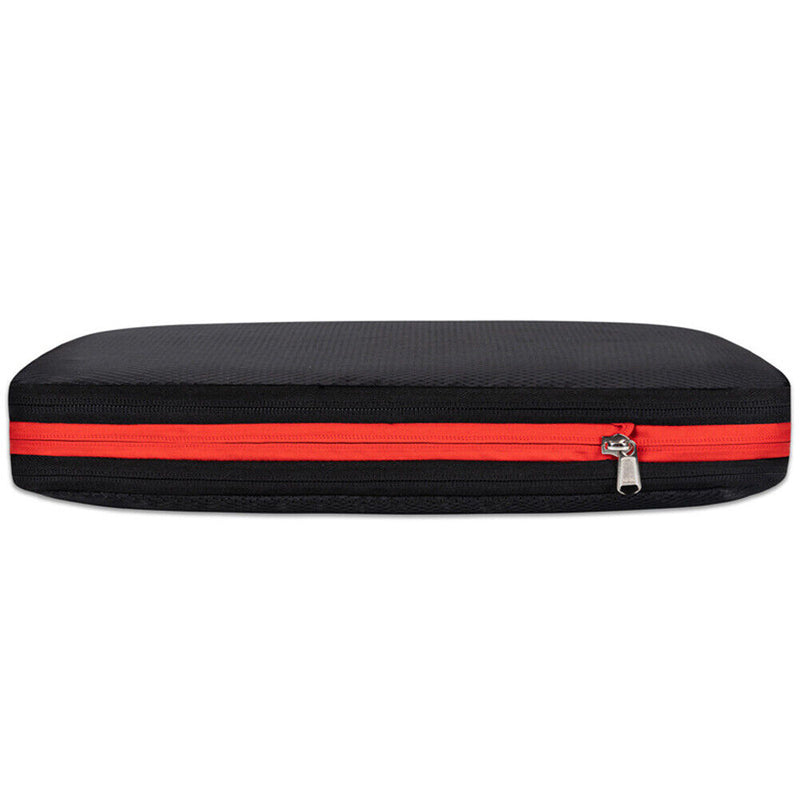 Waterproof Travel Compression Storage Bag Makeup Toiletry Pouch Black (S)