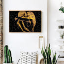 5D DIY Diamond Painting Full Round Drill Couples Picture of Rhinestone