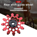 Mi.Xim 12T MTB Road Bike Rear Derailleur Guide Bearing Jockey Wheel (Red)