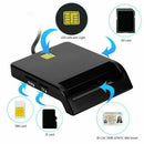 USB 2.0 Smart Card Reader for DNIE ATM CAC IC SIM Card for Windows Linux Newly
