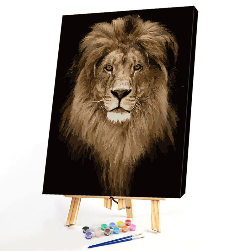 40x50cm DIY Paint By Numbers Oil Painting Kits Animal By Numbers Art Drawin
