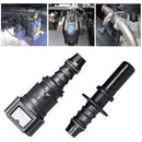 Black Hose Connector Disconnect Connectors Fuel Line Coupler Quick Release