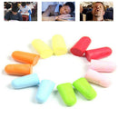 Hearing Protector Anti-noise Soft Earplugs Polyurethane Foam Tapered Earmuffs