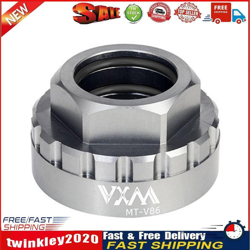 VXM Crankset Mounting Sleeve Bike Chainring Tool Crank Arm Remover (Black) Newly