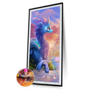 #A Abstract 5D DIY Diamond Painting Rhinestone Full Round Drill for Room Decorat