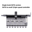 Desktop Computer Case 3P/4P Cooler Fan Hub Speed Controller PC Cooler Regulator