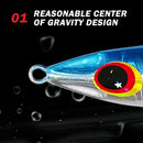 9cm 120g Spoon Jigbait Sinking Fishing Lure Artificial for River (Blue Silv