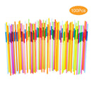 100pcs Available Safe Straw with Extendable Elbow Design Portable Home Supply