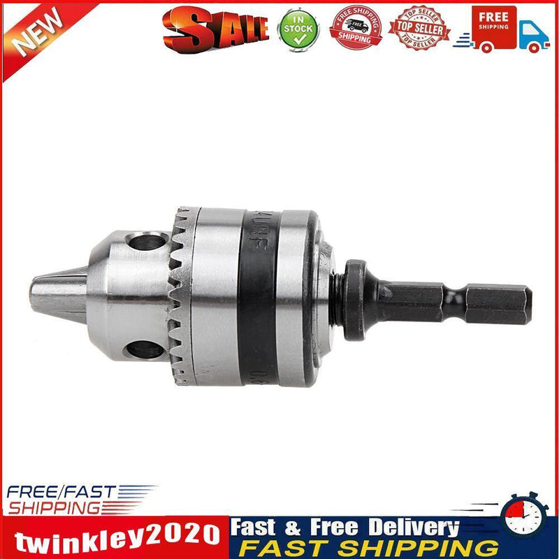 Electric Drill Chuck 0.6-6mm Thread 3/8-24UNF 1/4"Hex Shank Power Tools Newly
