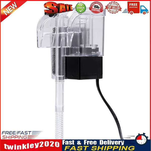 3 in 1 Small Fish Tank Filter External Submersible Oxygen Pump (GB Flat) Newly