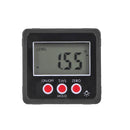 Magnetic Digital Protractor Inclinometer Level Box Angle Finder Box (Black)