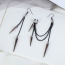 Fashion Party Rock Drop Hip Hop Ear Hook Punk Earrings Ear Clip Ear Stud Rivet