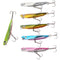Vivid Bass Hook Fishing Metal VIB Lures Jig Metal Slice Lead Casting Spoon Lure
