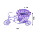 Storages Kids Gift Flower Baskets Storage Basket Bike Bicycle Design Rattan