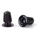 2pcs Aluminum Bike Handle Bar End Caps Burnt Blue Mountain Road Bike End Plugs