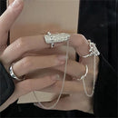 Color Party Simple Design Nail Ring Nail Cover for Women Finger Nail Rings