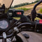 Motorcycle 3.4A Dual USB Charger Handlebar Mirror Power Adapter with Voltme