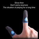 #A 1 Pair Gaming Finger Sleeve Touch Screen Finger Covers Sensitive Touch Washab