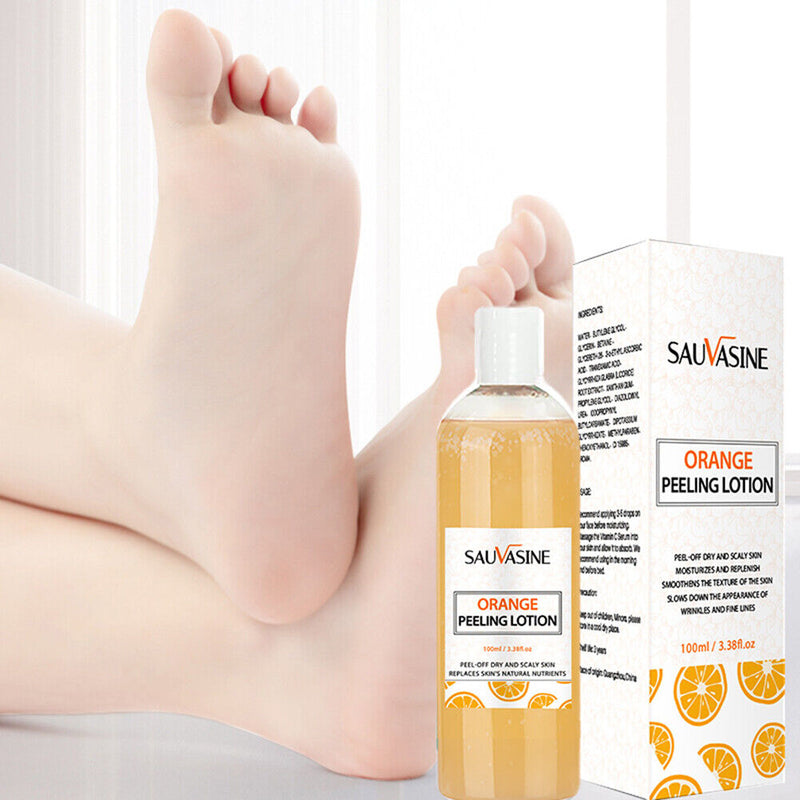 100ml Orange Peeling Lotion Remove Armpit Dark Skin Exfoliating Whitening
