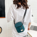 Oxford Cloth Shoulder Square Bag for Women Causal Solid Crossbody Messenger Bags