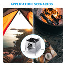Foldable Camping Grill Outdoor Mini Stove Ultralight Folding Cookstoves