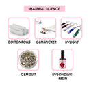 DIY Tooth Gem Jewelry Kit Diamond Teeth Decoration Teeth Ornament Application
