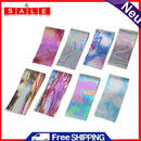 12pcs/set Starry Sky Shell Paper Transfer Print Gradual Ripple Nail Pasters