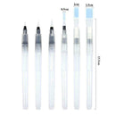 6pcs Water Color Brush Refillable Pen Watercolor Color Drawing Supply Art X1X1