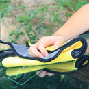 Car Washing Towel Absorbent Coral Fleece Towel for Car Home Cleaning Yellow+G