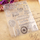 DIY Transparent Clear Stamps Silicone Cards Handbook Album Photo Seal Decor