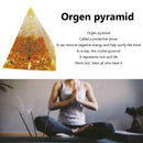 Crystal Pyramid Healing Energy Meditation Crystals Home Office Decor (E) Newly