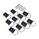Elastic String D Ring Kayak Deck Fitting Fishing Rigging Accessory N7B8