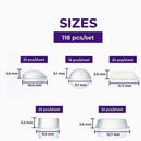 Self Adhesive Clear Silicone Gel Round Door Cabinet Pads Feet Bumper J3O7