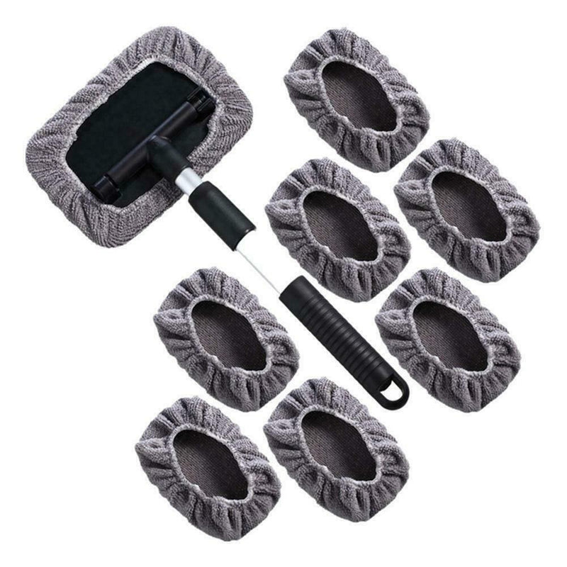 Car Window Clean Brush Windshield Glass Cleaning Tool Microfiber 8 with W7J1