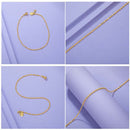 Bell Pendant Drop Chain Hollow Jewelry Necklace Thick Chain Bracelet Anklet