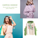 Women Teen Dinosaur Hoodies, Cute Animal Hooded Sports Sweatshirt (L)