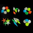 10pcs Luminous Stone Shells Star Aquarium Fish Tank DIY A8F7 Pl Stones Deco L6E9