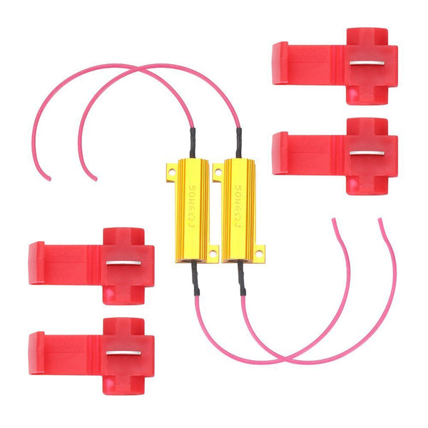 Wiring Resistance Turn Signal 50W 6 ohm Headlight Load Resistor Load Resistor