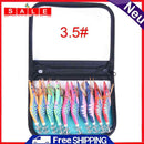 10pcs LED Luminous Shrimp Night Fishing Squid Hook Jigs Lure Octopus Fish Tackle