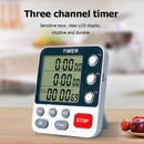 Magnetic Digital Timer Count Up Countdown Cooking Alarm Clock Kitchen Tools